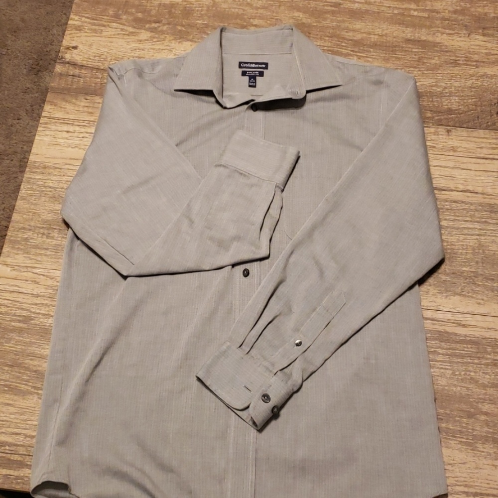 Grey Croft & Barrow Easy Care Long Sleeve. A5
